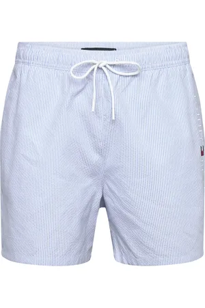 Tommy Hilfiger Medium Drawstring Ithaca Stripe Blue