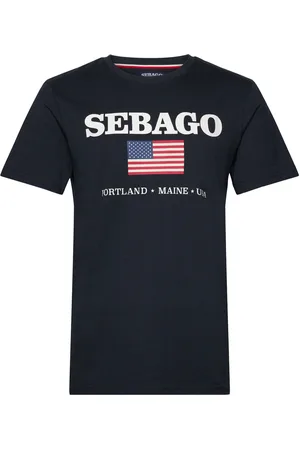 SEBAGO Sam Printed Tee Navy