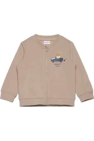 NAME IT Nbmvonne Sweat Cardigan Box Bru Beige