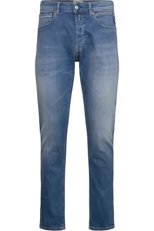 Replay Grover Trousers Straight 573 Eco Plus Blue