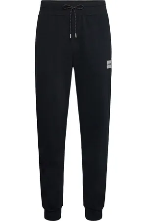 HUGO BOSS Silver Logo Pant Black