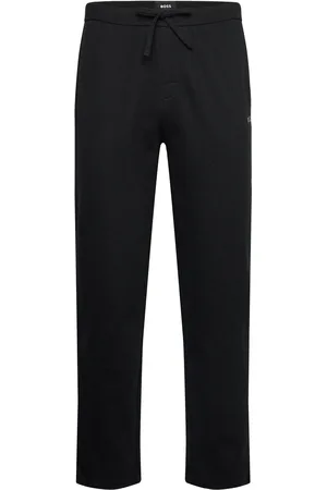 HUGO BOSS Waffle Pants Black