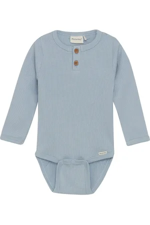 Minymo Body Ls Rib Blue