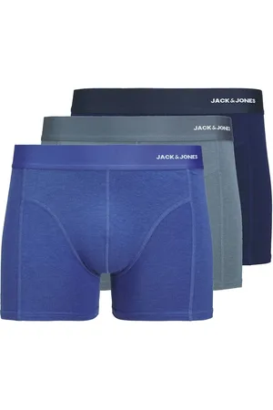 JACK & JONES Jaccrew Bamboo Trunks 3 Pack Sn Jack & J S Blue
