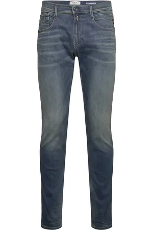 Replay Anbass Trousers Slim Hyperflex Dust Blue