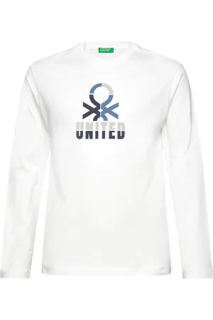 Benetton T-Shirt L/S White