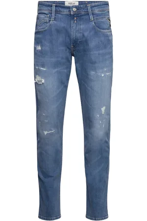 Replay Anbass Trousers Slim 573 Eco Plus Blue