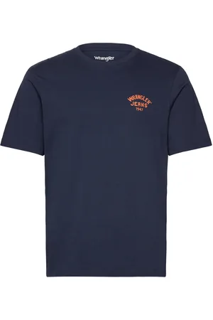 Wrangler Small Logo Tee Navy