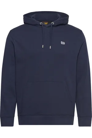 Lee Plain Hoodie Navy