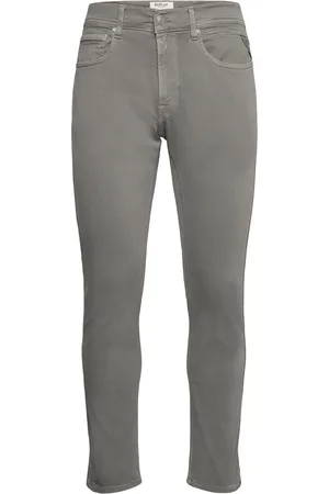 Replay Grover Trousers Straight Hyperflex Colour Xlite Grey