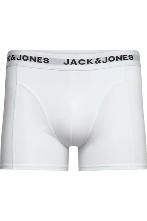 JACK & JONES Jacwaistband Trunks 3 Pack Noos Jack & J S White