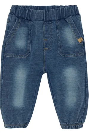 Minymo Pants Sweat Denim Blue