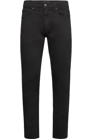 Replay Grover Trousers Straight Hyperflex Colour Xlite Black