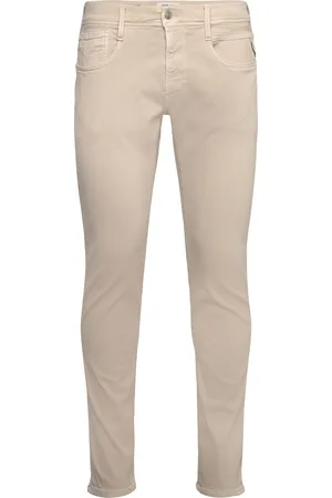 Replay Anbass Trousers Slim Hyperflex Colour Xlite Beige