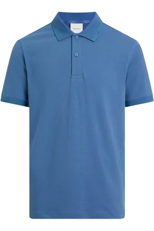 Calvin Klein Thermo Tech Pique Slim Polo Blue