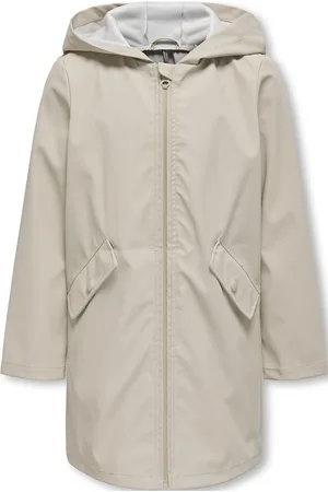 ONLY Kogelisa Raincoat Cp Otw Beige