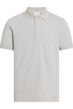 Calvin Klein Thermo Tech Pique Slim Polo Grey