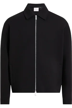 Calvin Klein Tech Interlock Zip Jacket Black