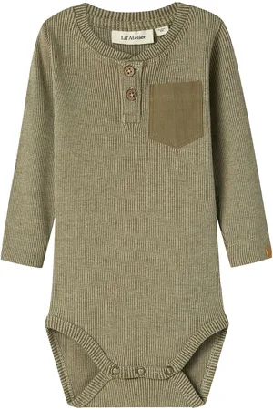 Lil Atelier Nbmbarbar Ls Slim Body Lil Green