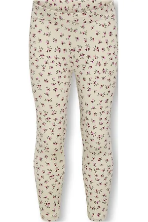 ONLY Kmgtrinny Life Aop Bsc Legging Jrs Noos Cream