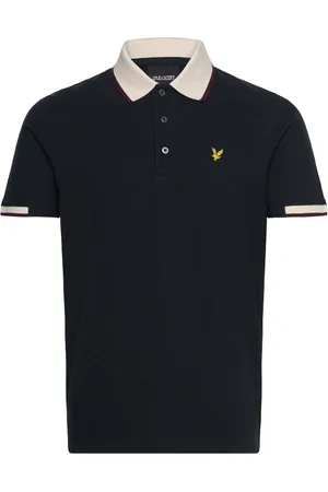 Lyle & Scott Half Tipped Polo Shirt Navy