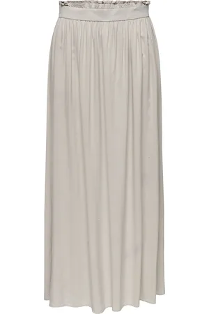 ONLY Onlvenedig Life Long Skirt Wvn Noos Beige