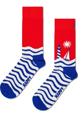 Happy Socks Sail Away Sock Red