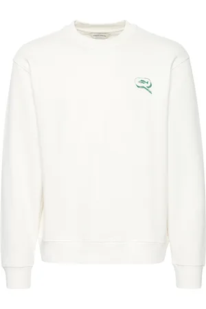 Casual Friday Cfliam 0200 Sweat With Fish Print White