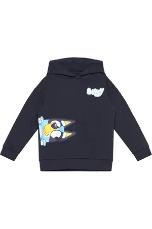 MANGO Bluey-Print Sweatshirt Navy