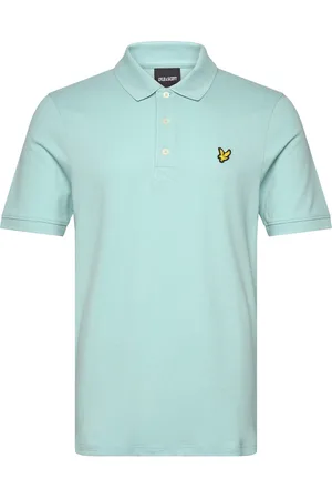 Lyle & Scott Plain Polo Shirt Blue