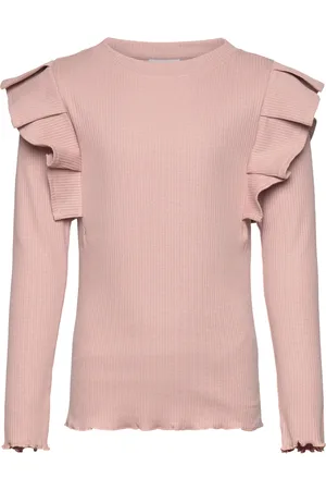The New Tnnua L_S Rib Tee Pink