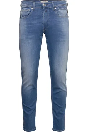 Replay Grover Trousers Straight Hyperflex Eco Plus Blue