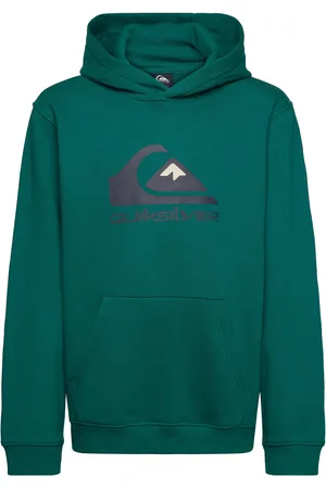 Quiksilver Big Logo Hoodie Youth Green