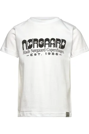 Mads Norgaard Printed Tee Thorlino Tee White