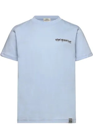 Mads Norgaard Printed Tee Thorlino Tee Blue