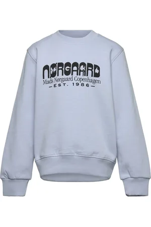 Mads Norgaard Organic Sweat Solo Sweatshirt Blue