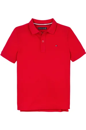Tommy Hilfiger Flag Polo Ss Red