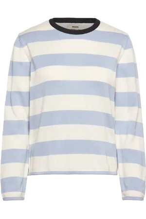 Mads Norgaard Tight Cotton Ivy Knit Blue