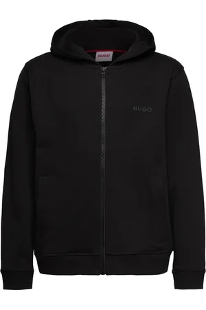HUGO BOSS Hooded Cardigan Black