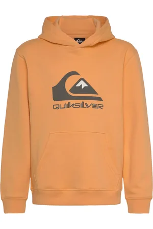 Quiksilver Big Logo Hoodie Youth Yellow