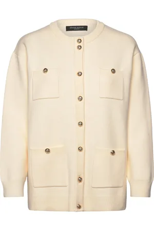 Bruuns Bazaar Simonabbcaili Knit Cardigan Cream