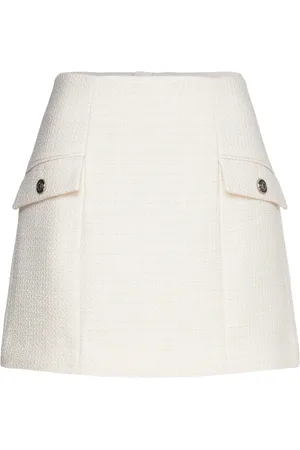 Bruuns Bazaar Platanusbbsian Skirt White