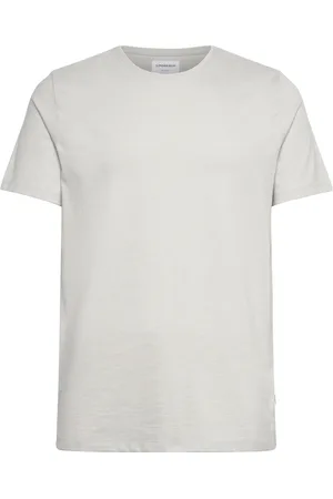 Lindbergh Mouliné O-Neck Tee S/S Grey