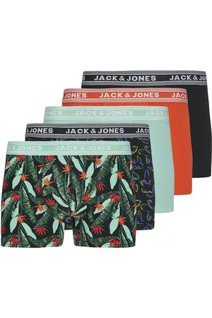 JACK & JONES Jacwest Leaf Trunks 5 Pack Jack & J S Black