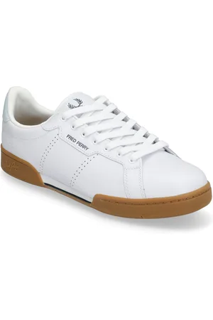 Fred Perry B722 Lthr / Branded White