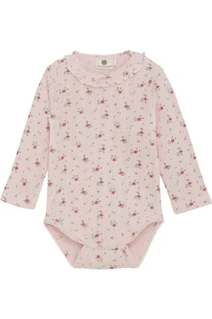 EN FANT Body Ls Pointelle Pink