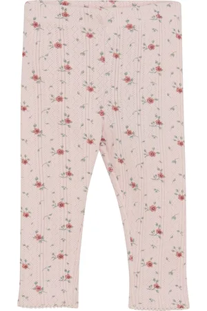 EN FANT Leggings Pointelle Pink