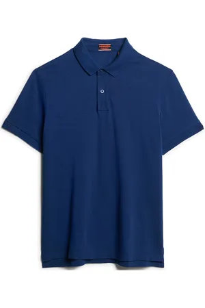 Superdry City Pique Polo Navy