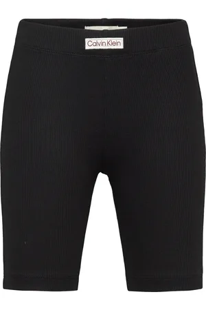 Calvin Klein Rib Cycling Shorts Black