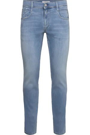 Replay Anbass Trousers Slim Hyperflex Dust Blue